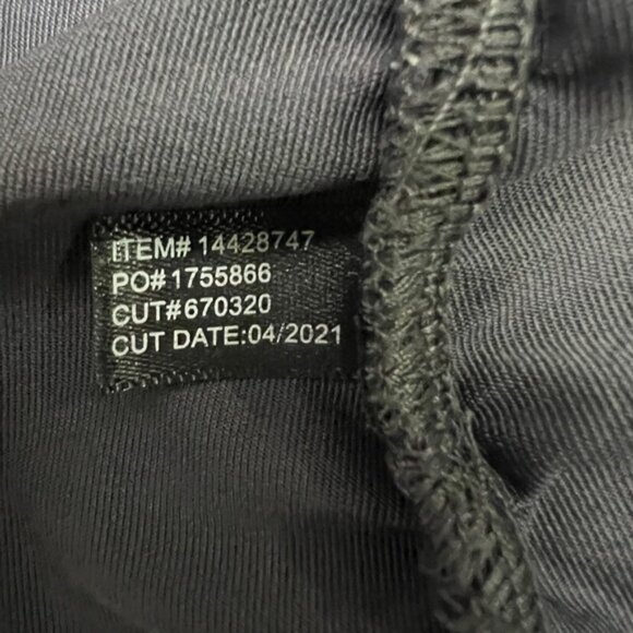 Torrid Active - slate gray tank with ruching on both sides - size 1 (XL 14/16) - Picture 6 of 6